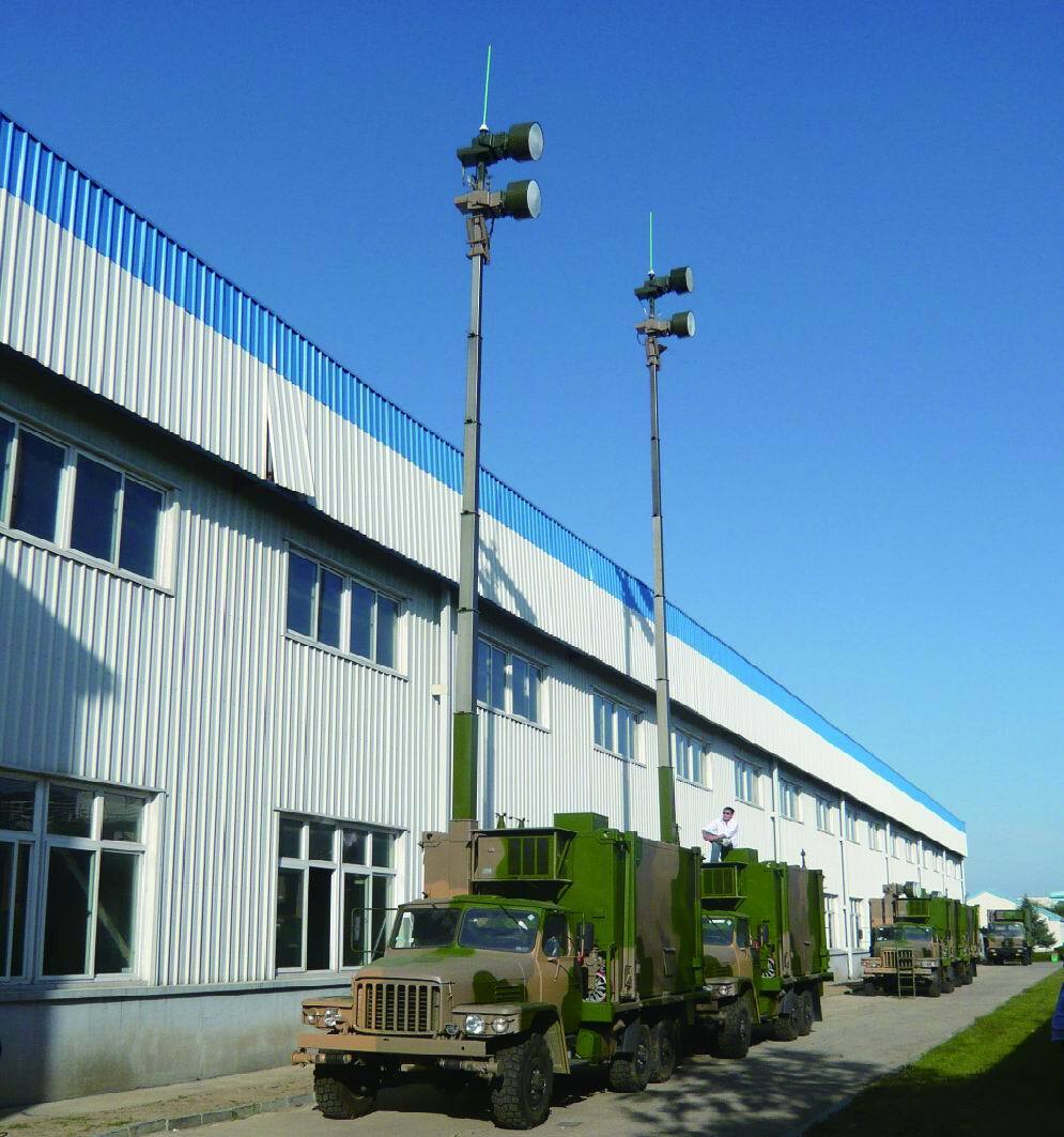 自立式电动升降杆（承载200kg，车载安装）